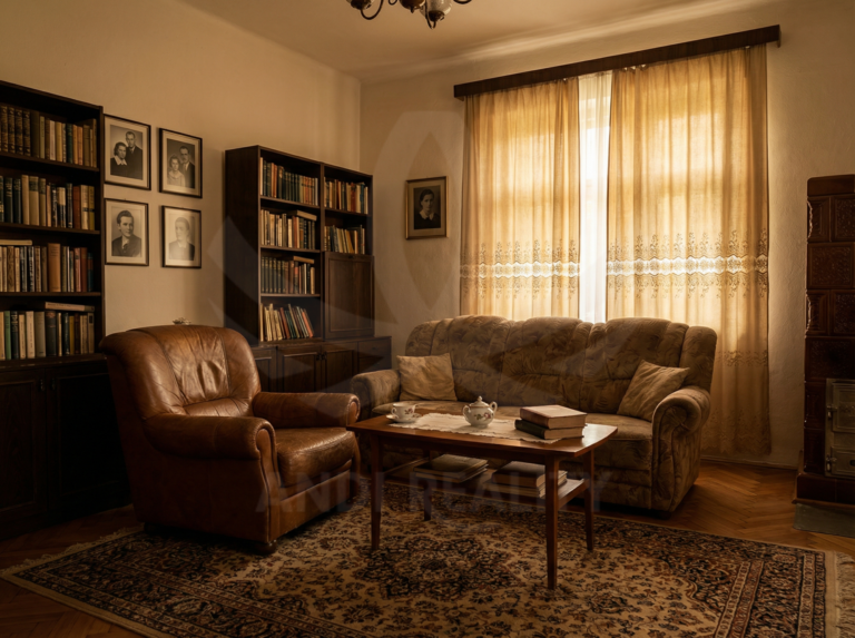 Obývací pokoj starší generace